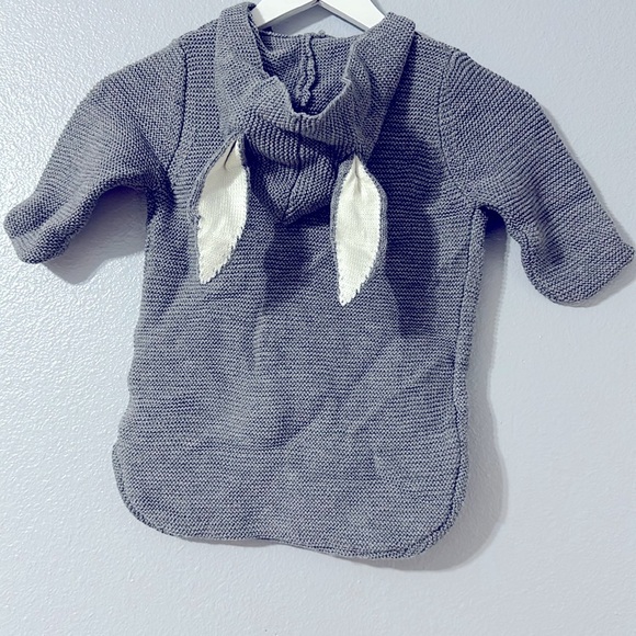 Baby Knitting Rabbit Sleeping Bags Hold Blanket - Picture 2 of 5